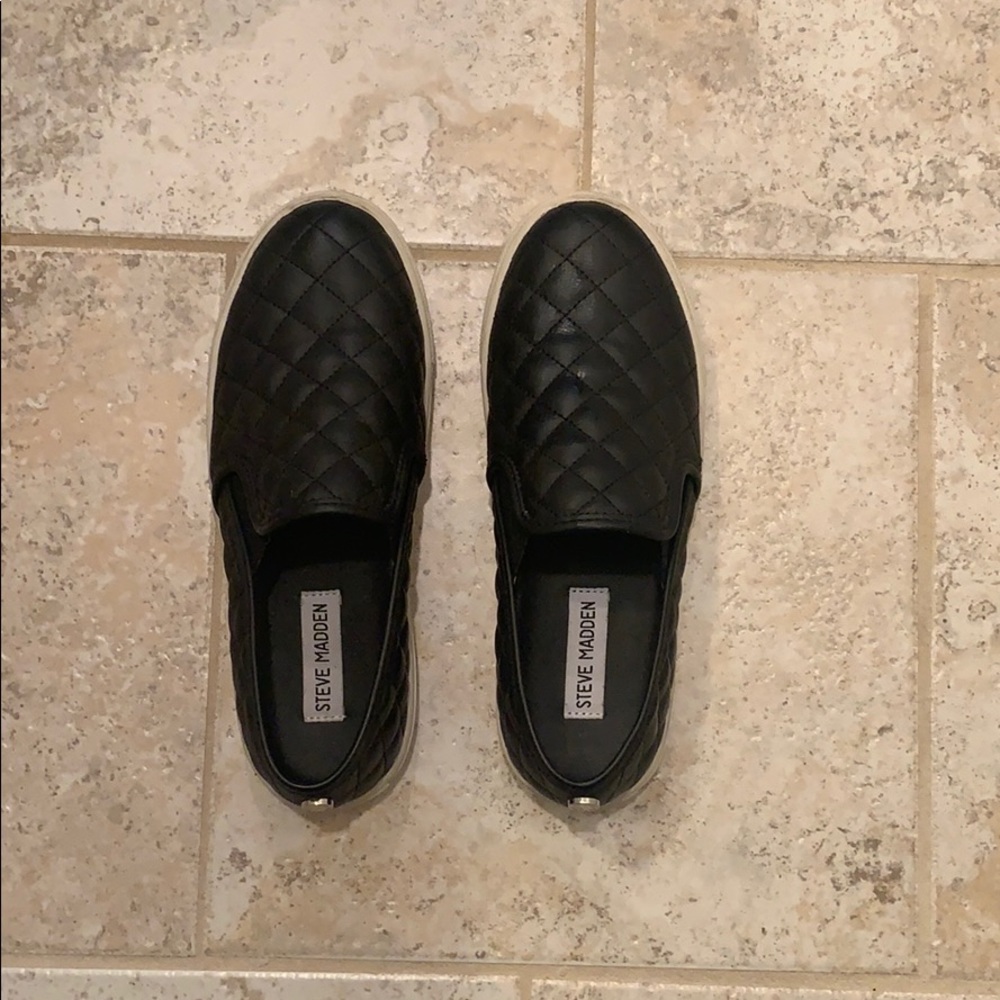steve madden ecentrcq quilted sneaker